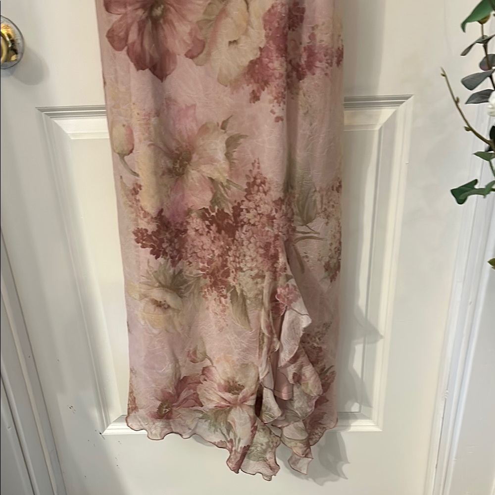 Floral Pink Maxi Dress - Picture 5 of 5
